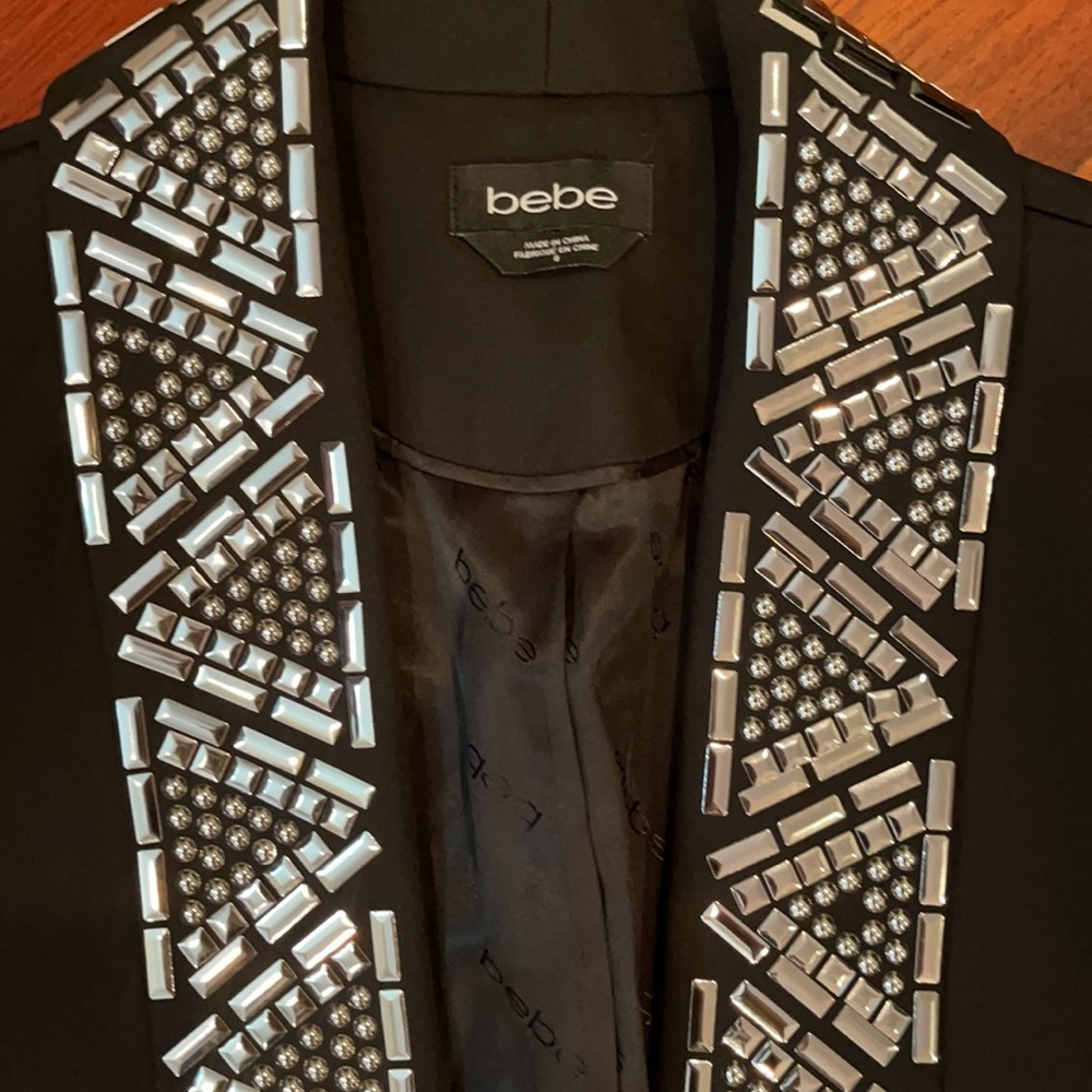 Bebe Black Jacket - image 3